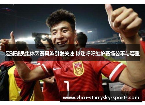 足球球员集体罢赛风波引发关注 球迷呼吁维护赛场公平与尊重