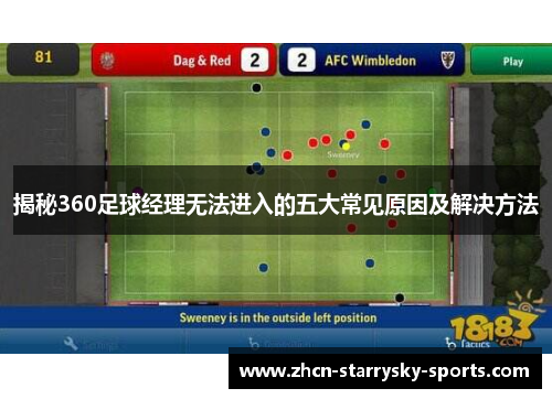 揭秘360足球经理无法进入的五大常见原因及解决方法